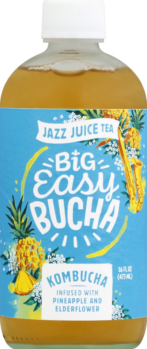 slide 1 of 5, Big Easy Bucha Kombucha - 16 oz, 16 oz