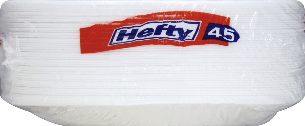 slide 2 of 4, Hefty White Everydy 8 7/8In Plate, 45 ct