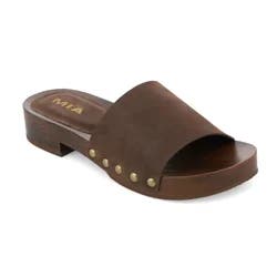 Mia Girl Women's Wren-Fc Sandal, Brown, Size 9