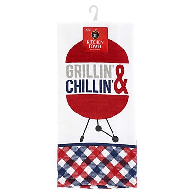 slide 1 of 1, Ritz Grillin' & Chillin' Kitchen Towel, 1 ct