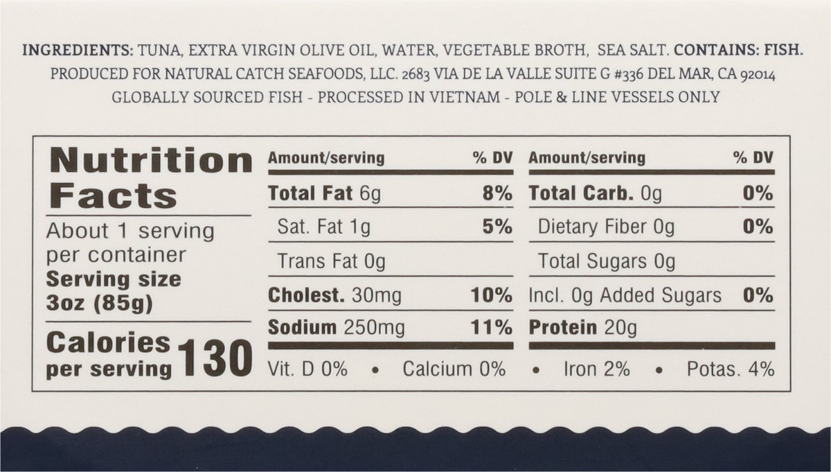 slide 7 of 12, Natural Catch Yellowfin Tuna Filets 4.4 oz, 4.4 oz