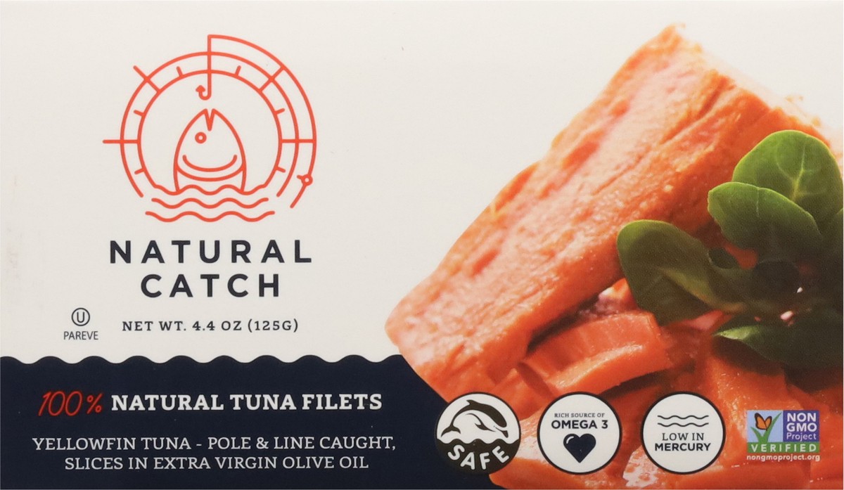 slide 9 of 12, Natural Catch Yellowfin Tuna Filets 4.4 oz, 4.4 oz
