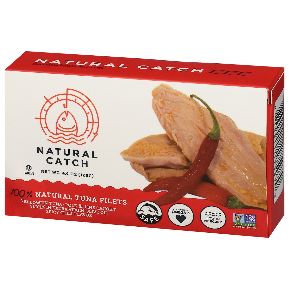 slide 7 of 13, Natural Catch Spicy Yellowfin Tuna Filets 4.4 oz, 4.4 oz