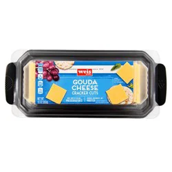 Weis Quality Cracker Cuts Gouda Cheese - 10 oz