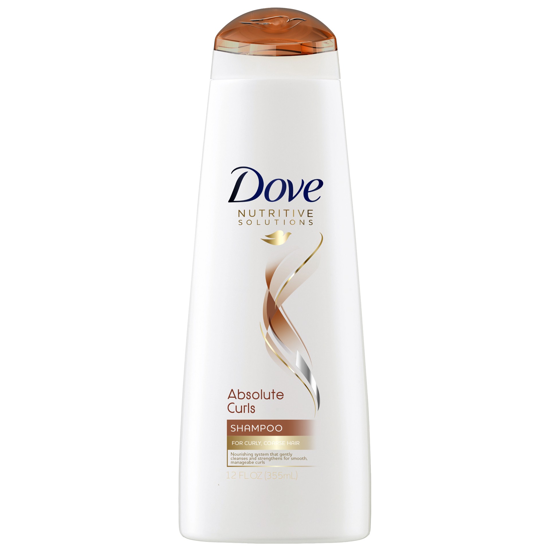 slide 1 of 7, Dove Shampoo Absolut Curls, 12 fl oz