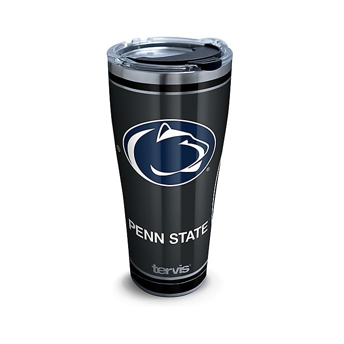 slide 1 of 1, NCAA Tervis Penn State University Blackout Stainless Steel Tumbler with Lid, 30 oz