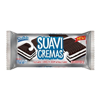 slide 1 of 1, Marinela Suavicremas Cookies N Cream, 5.57 oz