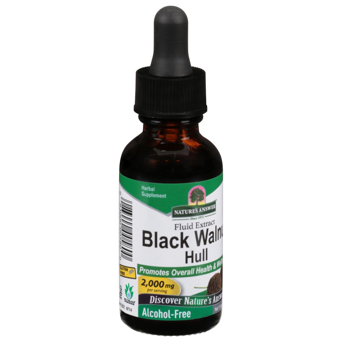 slide 2 of 9, Nature's Answer Fluid Extract Black Walnut Hull 1 fl oz, 1 fl oz