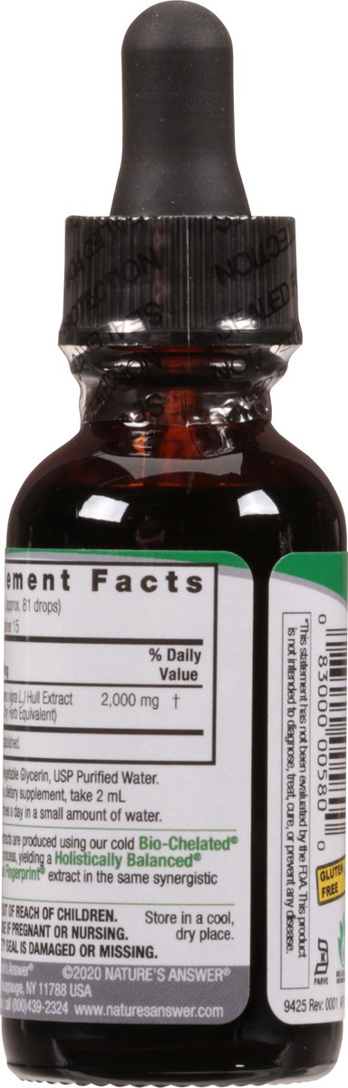 slide 5 of 9, Nature's Answer Fluid Extract Black Walnut Hull 1 fl oz, 1 fl oz