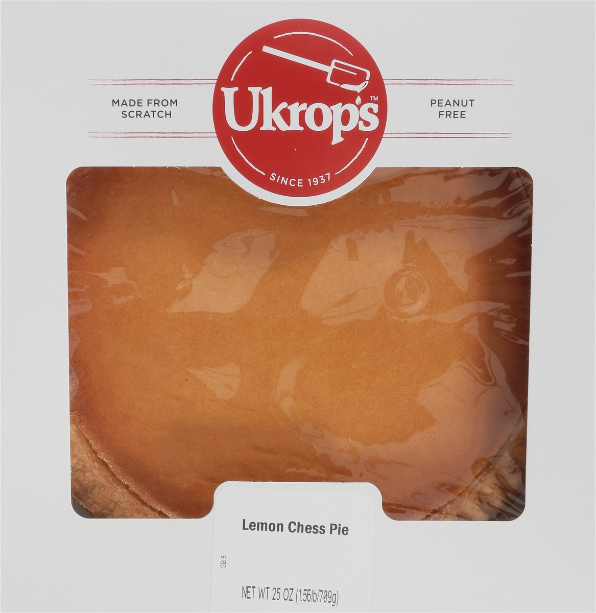 slide 2 of 13, Ukrop's Lemon Chess Pie 25 oz, 25 oz