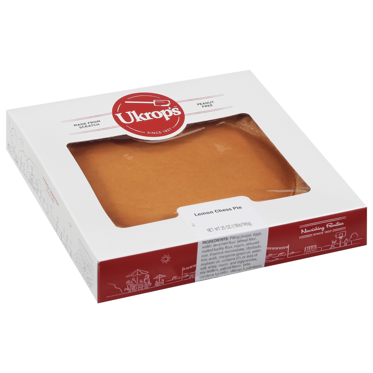 slide 4 of 13, Ukrop's Lemon Chess Pie 25 oz, 25 oz