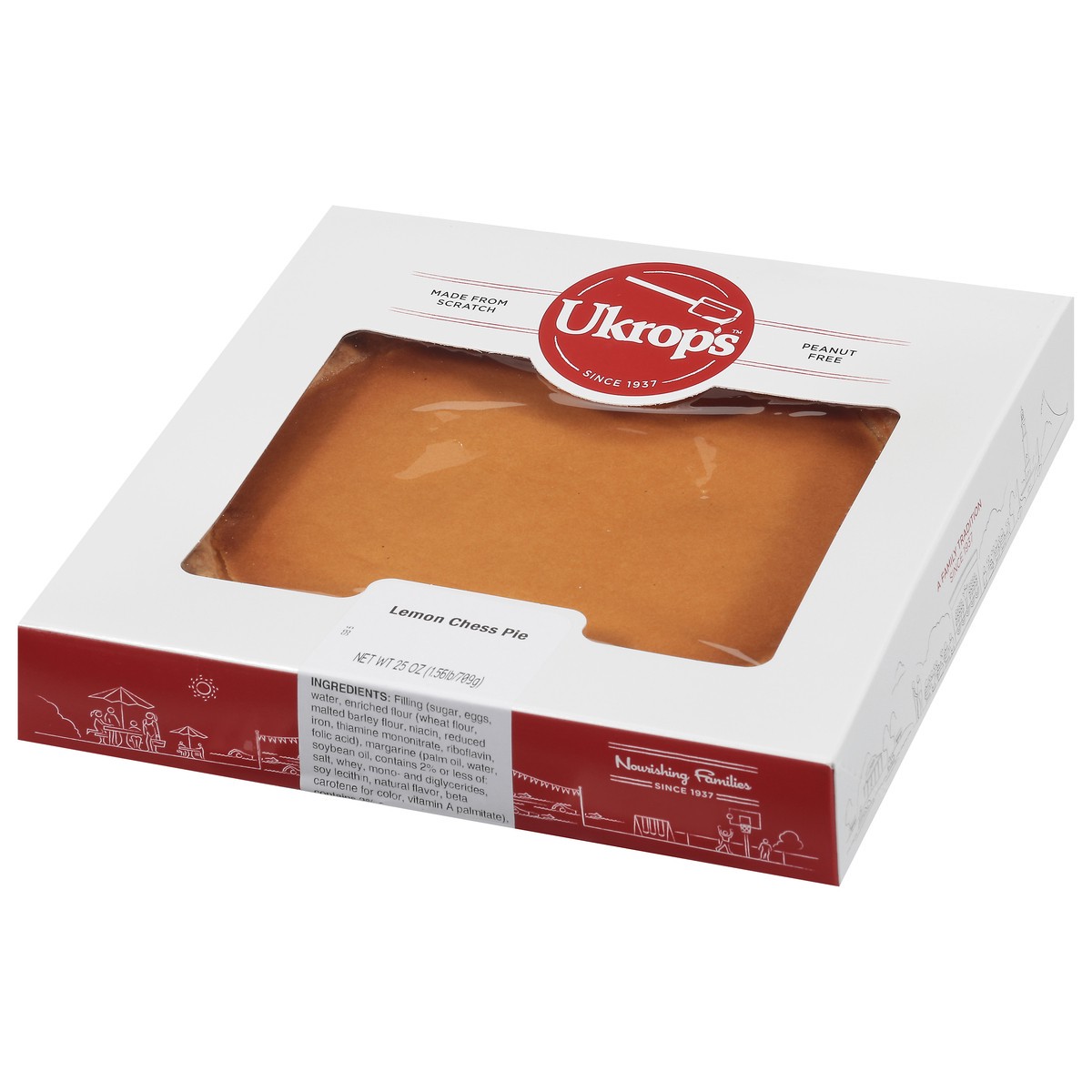 slide 5 of 13, Ukrop's Lemon Chess Pie 25 oz, 25 oz