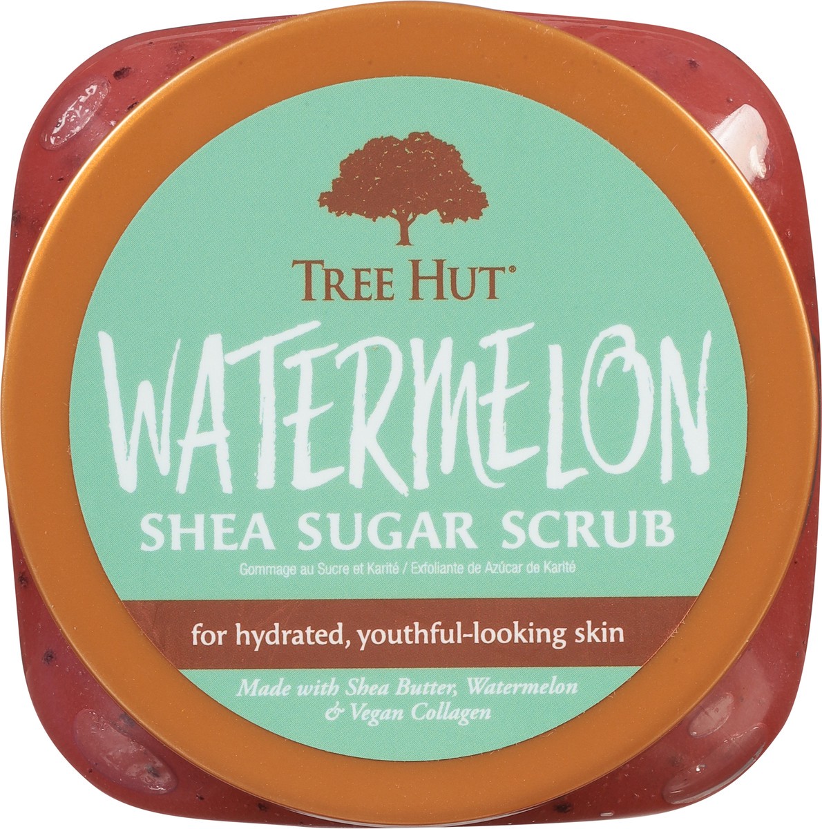 slide 9 of 9, Tree Hut Watermelon Shea Sugar Scrub 18 oz, 18 oz