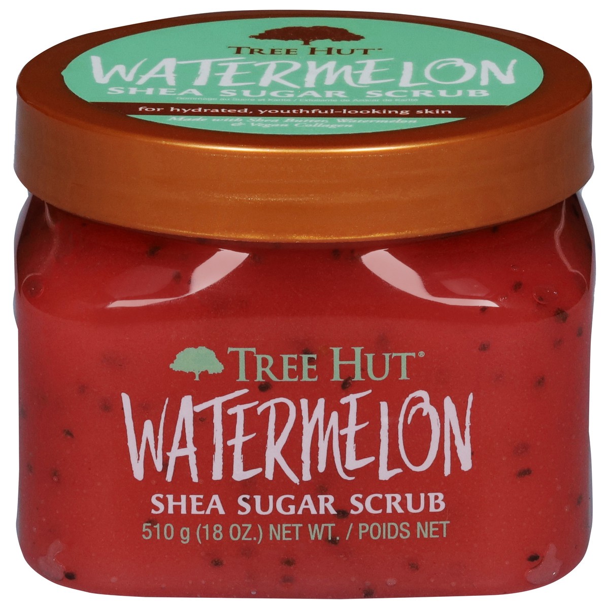 slide 1 of 9, Tree Hut Watermelon Shea Sugar Scrub 18 oz, 18 oz