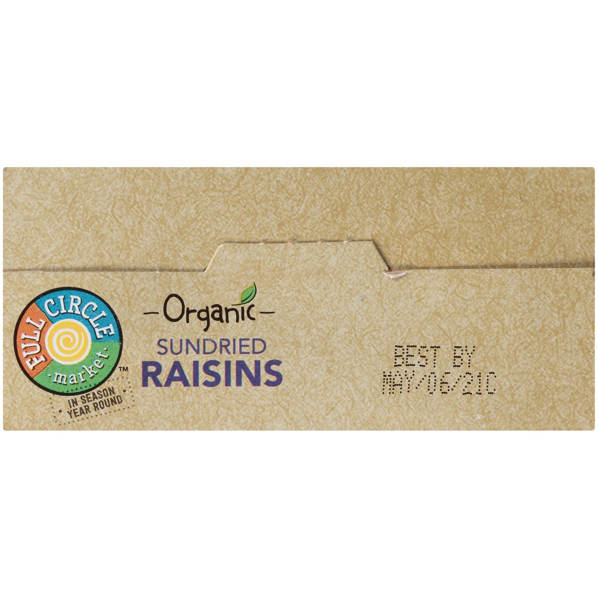 slide 4 of 10, Full Circle Market Sundried Raisins, 12 oz