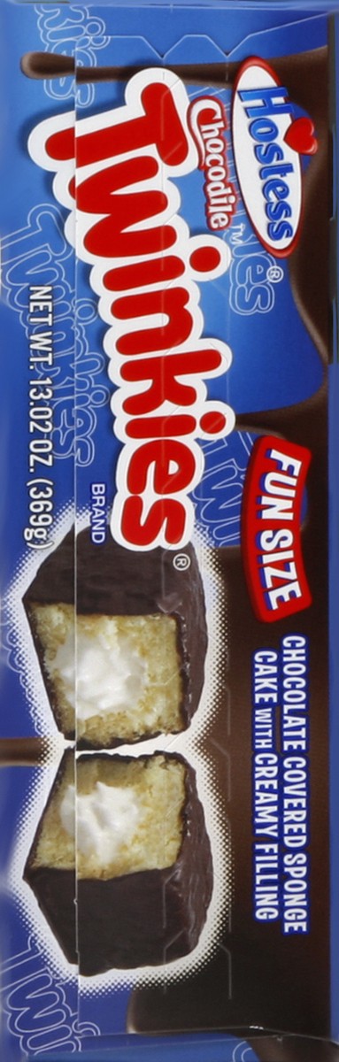 slide 3 of 4, Hostess Chocodile Twinkies Fun Size Snack Cakes 9 Ct Box, 13.02 oz