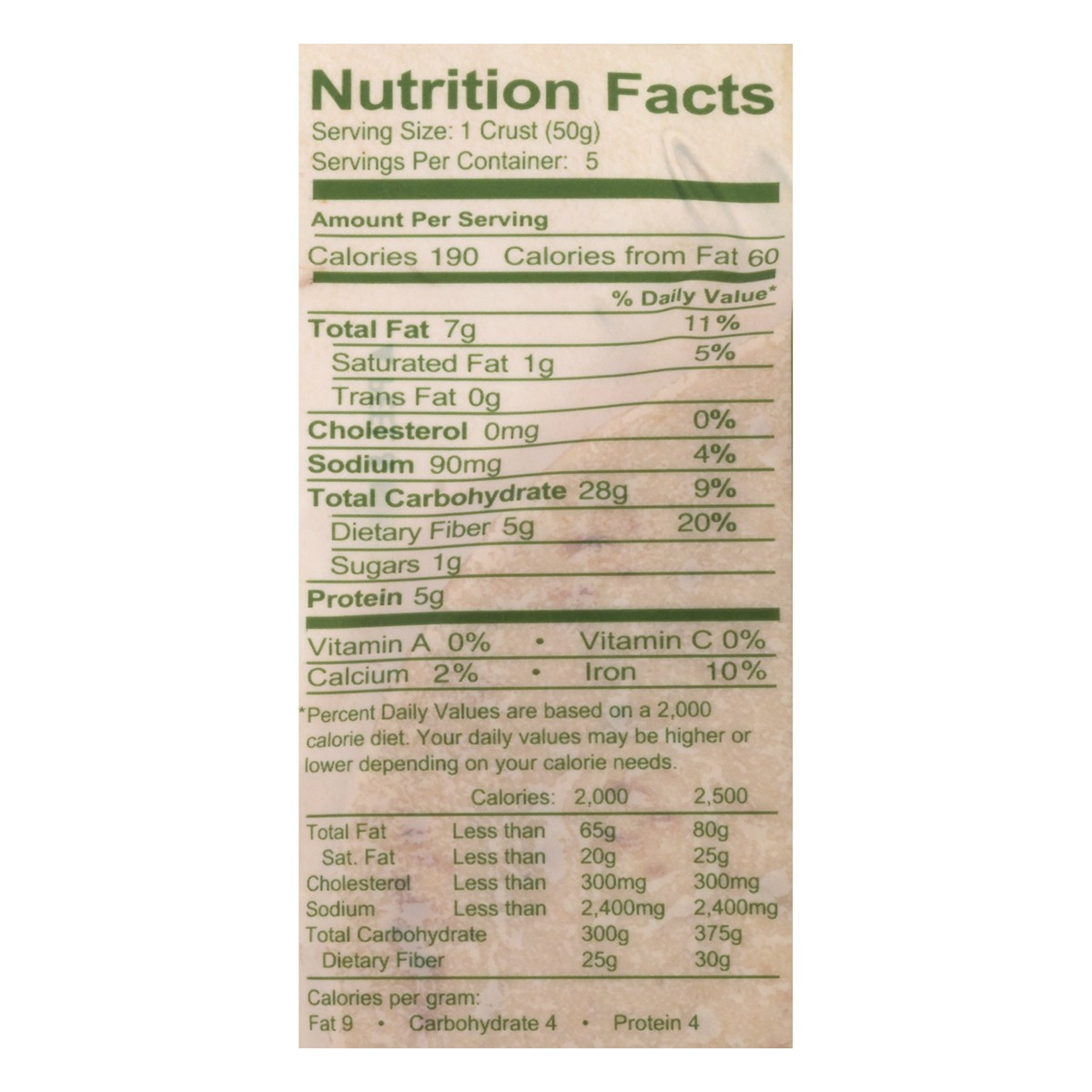 slide 10 of 13, Pastorelli Roman Pizzeria Style Whole Wheat Ultra Thin Pizza Crusts 5.0 ea, 5 ct