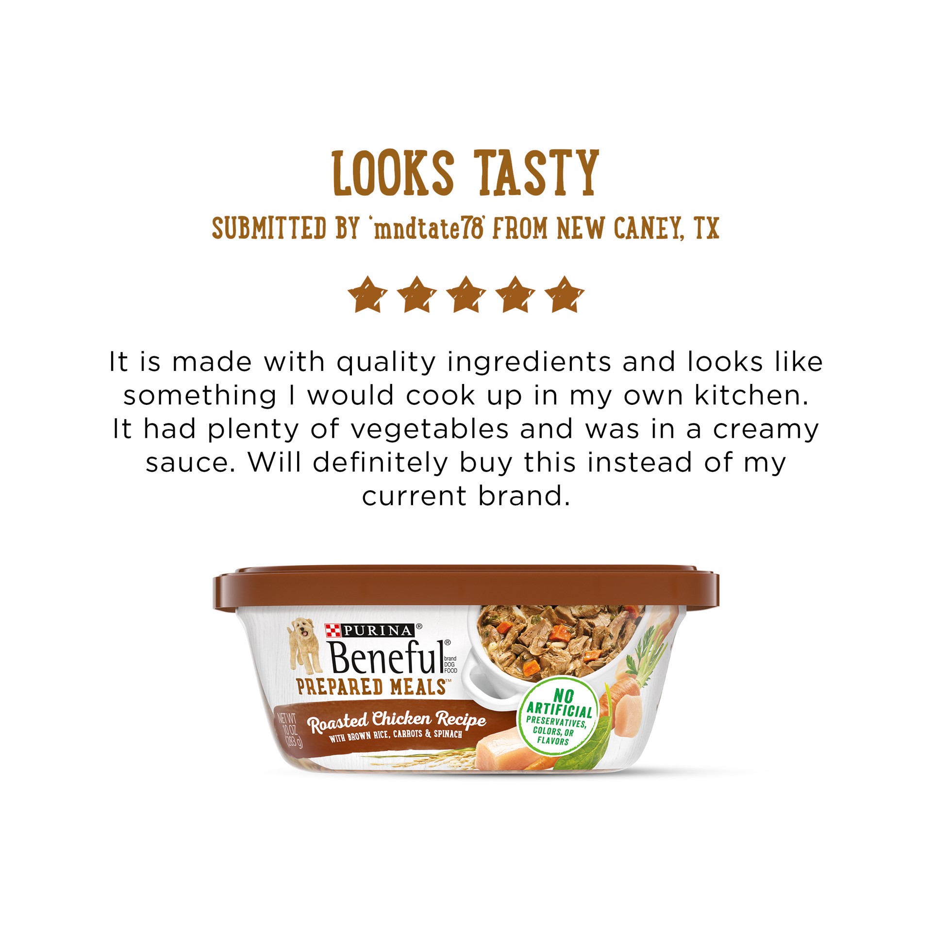 slide 3 of 9, Beneful Purina Beneful High Protein, Wet Dog Food With Gravy, Prepared Meals Roasted Chicken Recipe, 10 oz