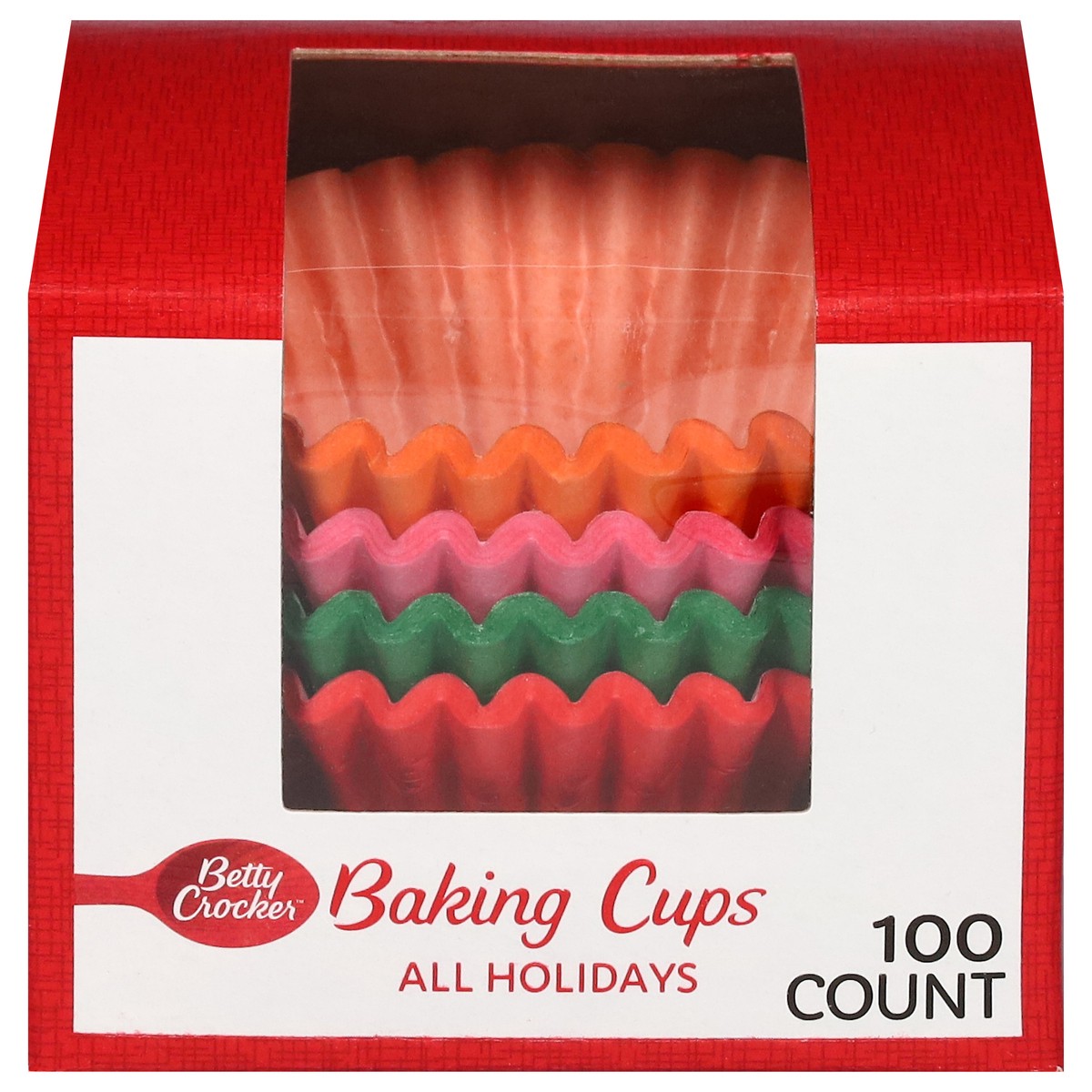 slide 1 of 9, Betty Crocker All Holidays Cupcake Liners, 100 ct