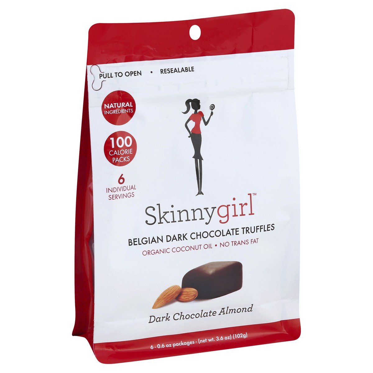 slide 3 of 5, Skinnygirl Dark Chocolate 6 ea, 6 ct