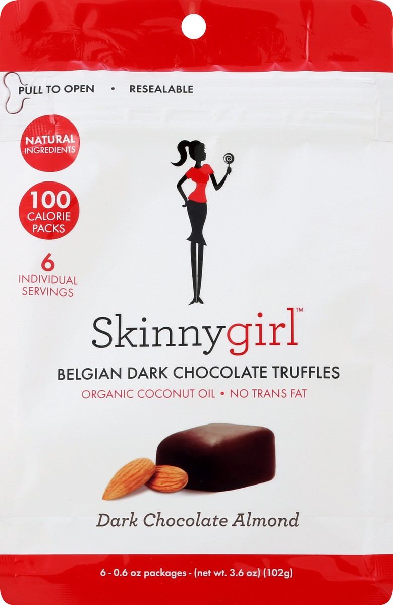 slide 1 of 5, Skinnygirl Dark Chocolate 6 ea, 6 ct