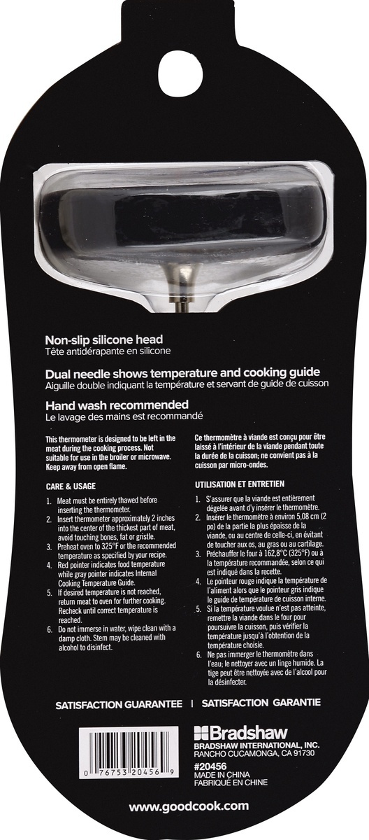 slide 2 of 3, Good Cook Precision Meat Thermometer, 1 ct