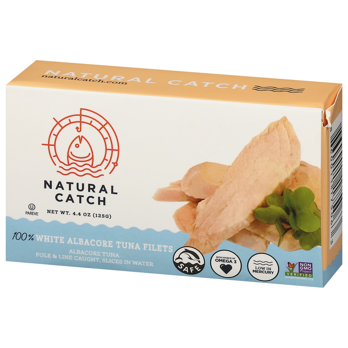 slide 13 of 13, Natural Catch White Albacore Tune Filets 4.4 oz, 4.4 oz
