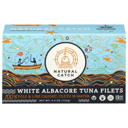 Natural Catch White Albacore Tuna Filets 4.4 oz