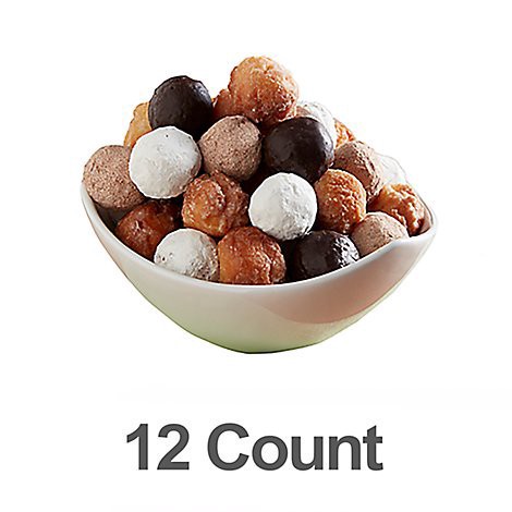 slide 1 of 1, Bakery Variety Donut Holes 12 Count - Each, 12 ct