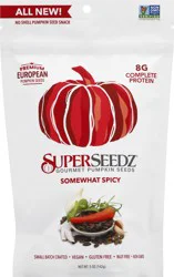 SuperSeedz Somewhat Spicy Gourmet Pumpkin Seeds - 5 oz