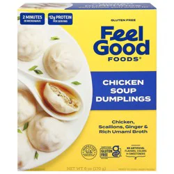 Feel Good Foods Gluten Free Chicken Soup Dumplings 6 oz