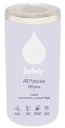 Safely™ Calm Lavender & Coconut Milk All Purpose Wipes