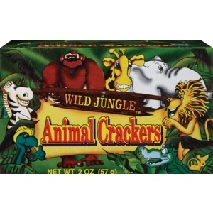 slide 1 of 1, CVS Gold Emblem Wild Jungle Animal Crackers, 2 oz
