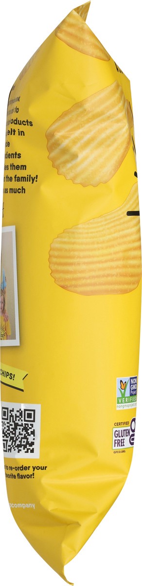 slide 7 of 13, The Good Crisp Company Crinkle Cut Cheddar & Sour Cream Potato Chips 5.5 oz, 5.5 oz