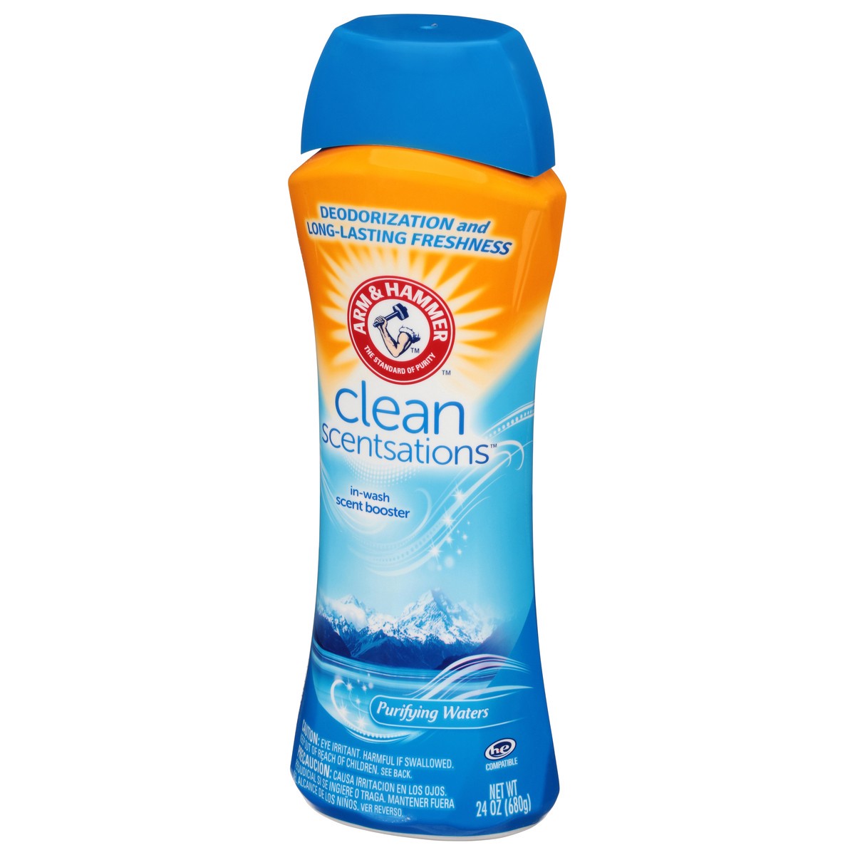 slide 3 of 11, Arm & Hammer In-Wash Scent Booster, Purifying Waters, 24 oz, 24 fl oz