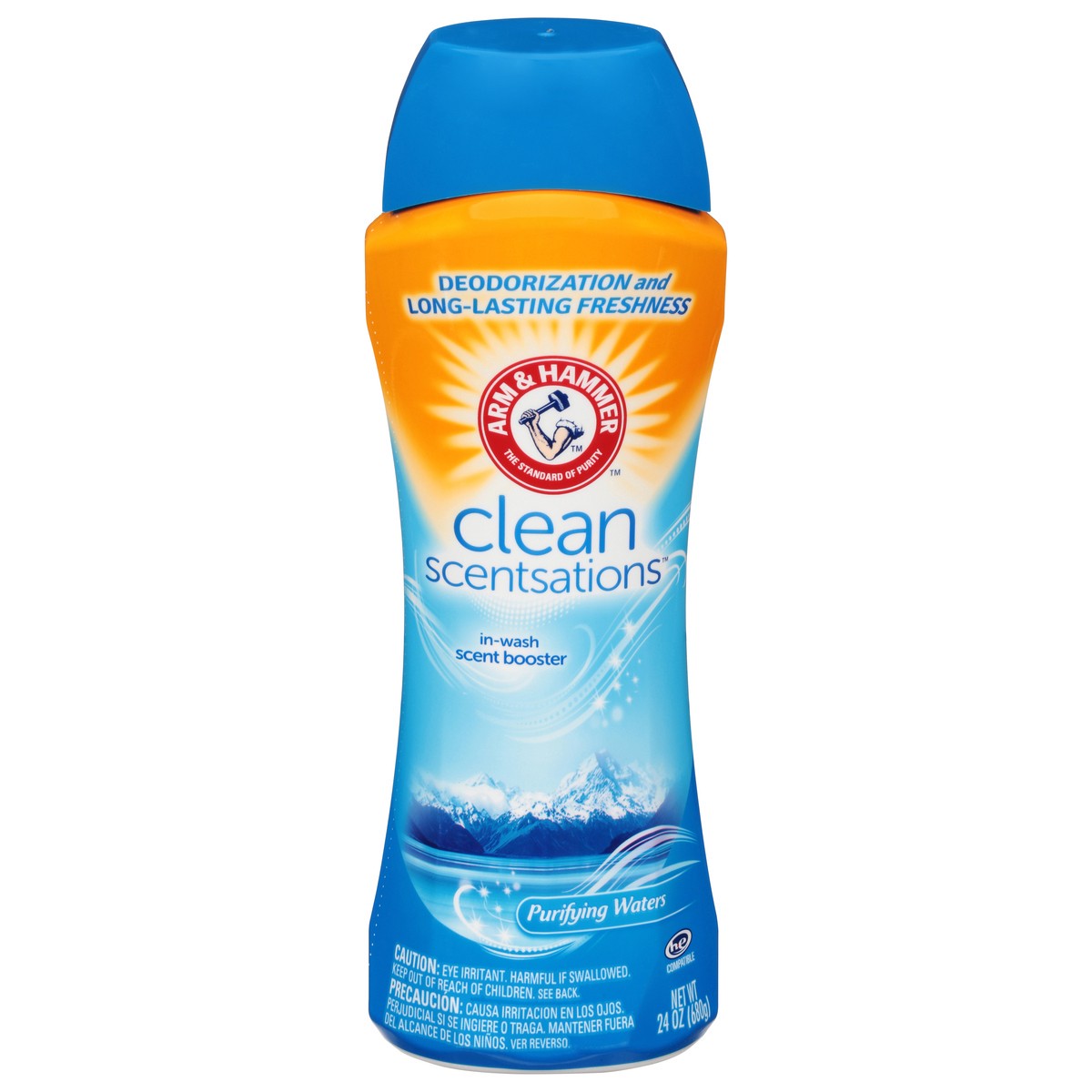 slide 6 of 11, Arm & Hammer In-Wash Scent Booster, Purifying Waters, 24 oz, 24 fl oz