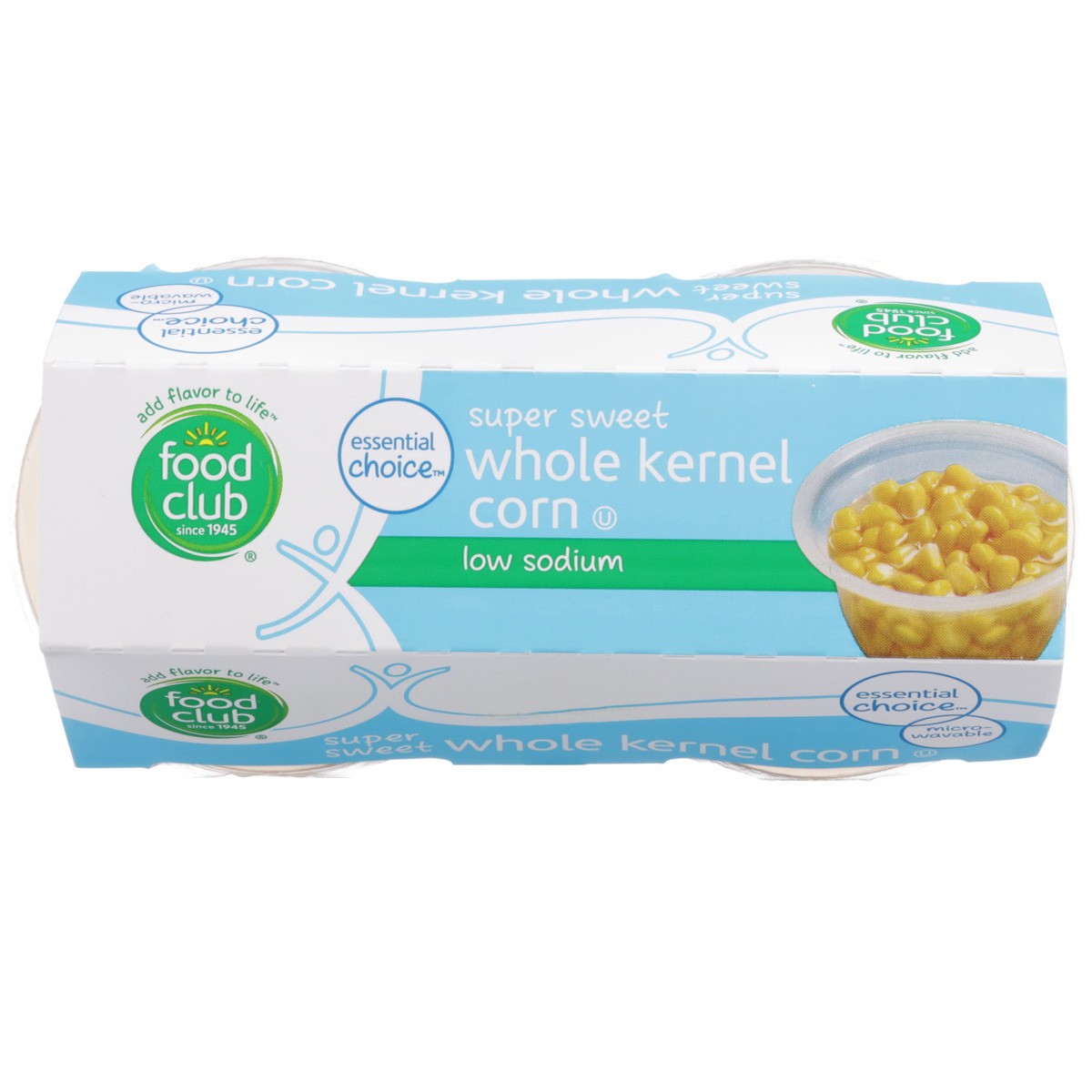 slide 5 of 9, Food Club Low Sodium Super Sweet Whole Kernel Corn, 4 ct; 4 oz