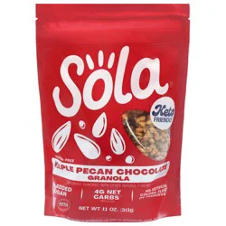 Sola Granola Maple Pecan Chocolate