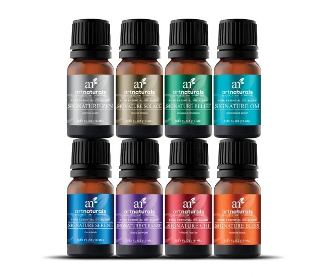 slide 1 of 1, artnaturals Top 8 Essential Oil Blends Set, Assorted, 8 ct