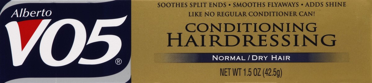 slide 3 of 5, Alberto VO5 Conditioning Hairdressing, Normal/Dry Hair, 1.5 oz