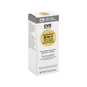 slide 1 of 1, CVS Pharmacy Preventin-At Eye Cream Dark Circles, 0.8 oz; 23 gram