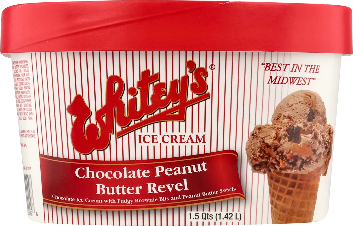 slide 7 of 14, Whitey's Ice Cream Chocolate Peanut Butter Revel, 1.75 qt