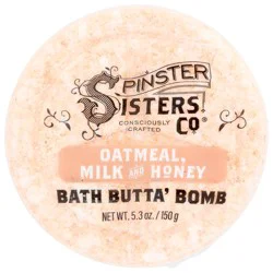 Spinster Sisters Co. Bathbomb Oatmilkhon
