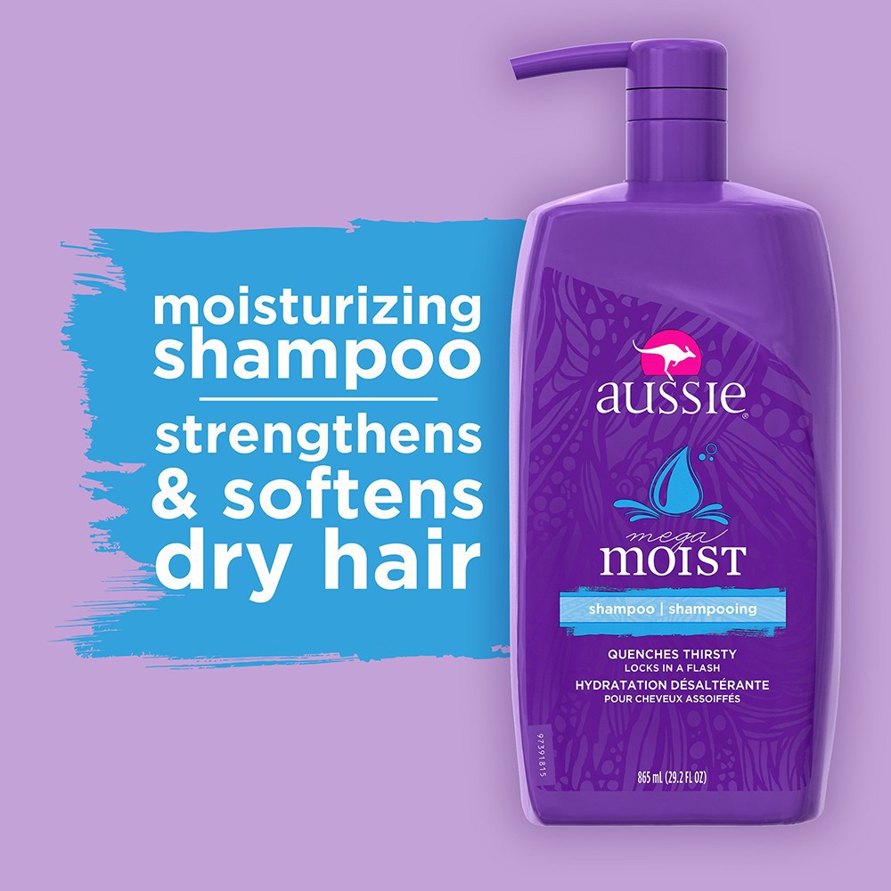 slide 3 of 5, Aussie Shampoo 29.2 oz, 29.2 oz