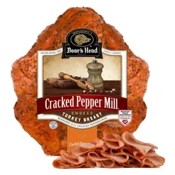 Boar's Head Cracked Pepper Mill Smoked Turkey Breast