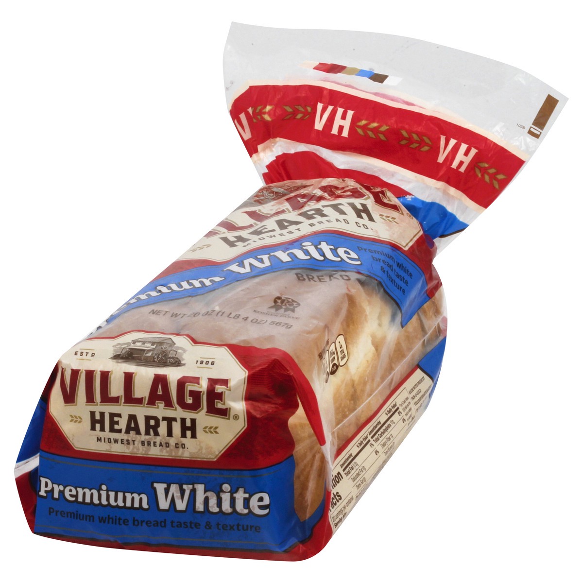 slide 3 of 9, Village Hearth White Bread, 20 oz