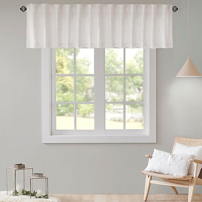 slide 1 of 5, Urban Habitat Brooklyn Window Valance - Ivory, 1 ct