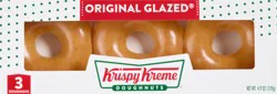 Krispy Kreme 3-Count Original Glazed Doughnuts