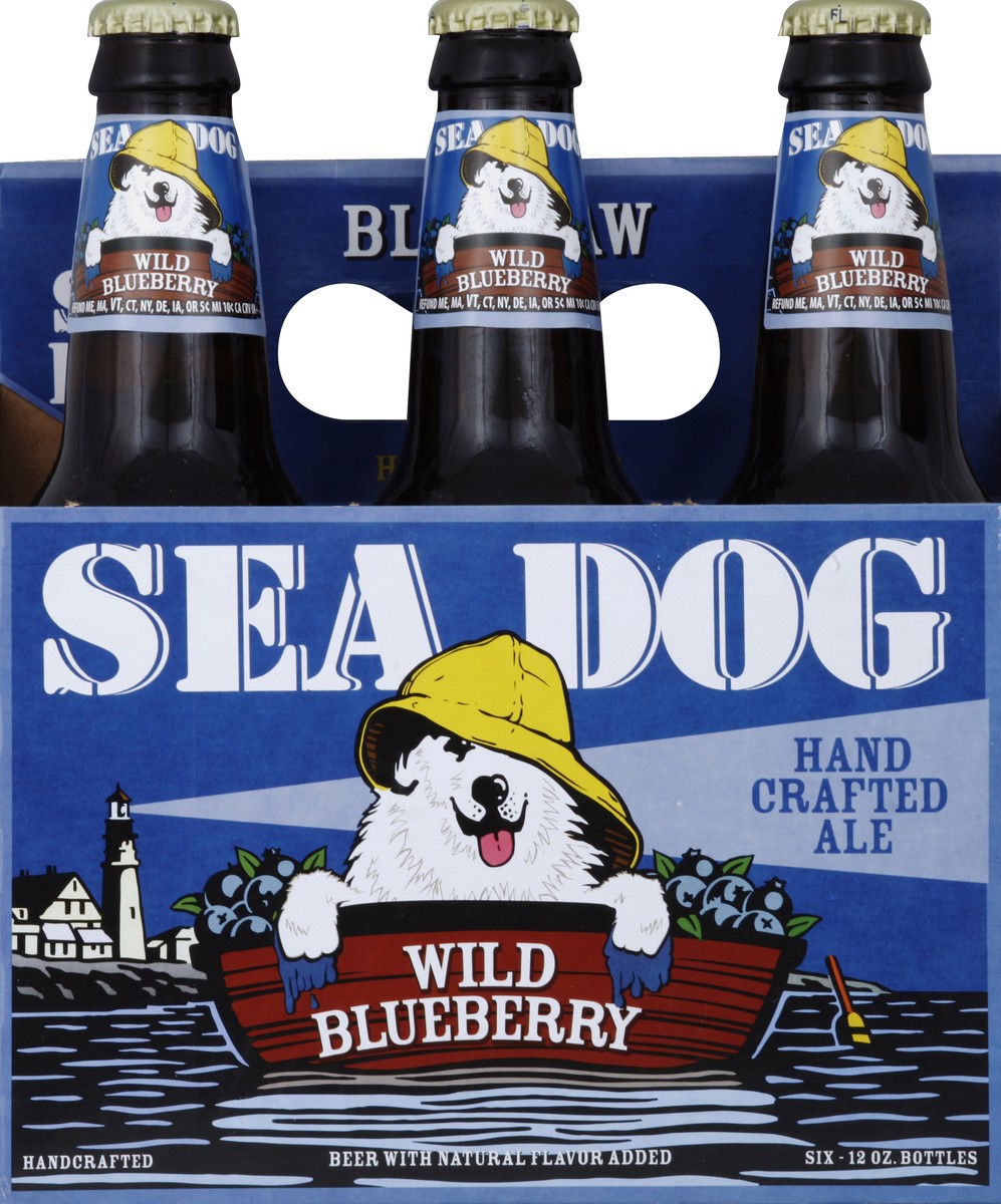 slide 3 of 4, Sea Dog Brewing Sea Dog Wild Blueberry Ale Beer - 6pk/12 fl oz Bottles, 6 ct; 12 oz