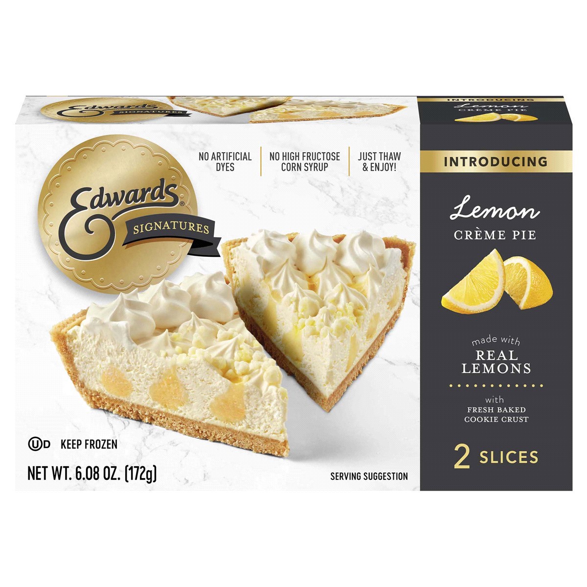 slide 1 of 5, Edwards Singles Desserts Lemon Crème, 6.08 oz